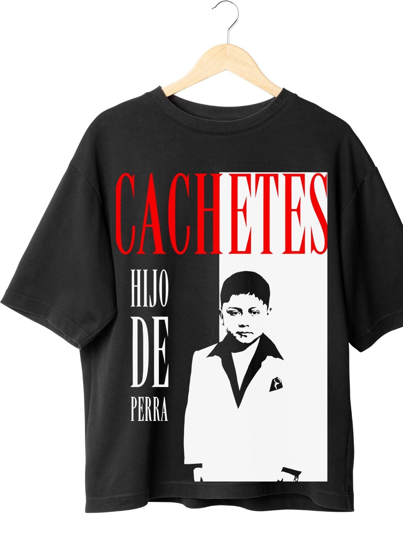 Playera Oversize Cachetes