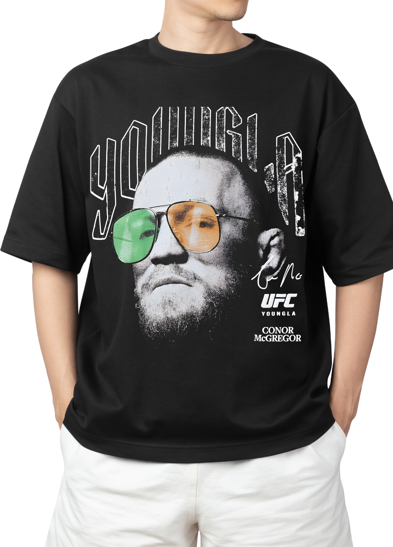 Playera Oversize Negro