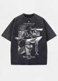 Playera oversize Acid Wash