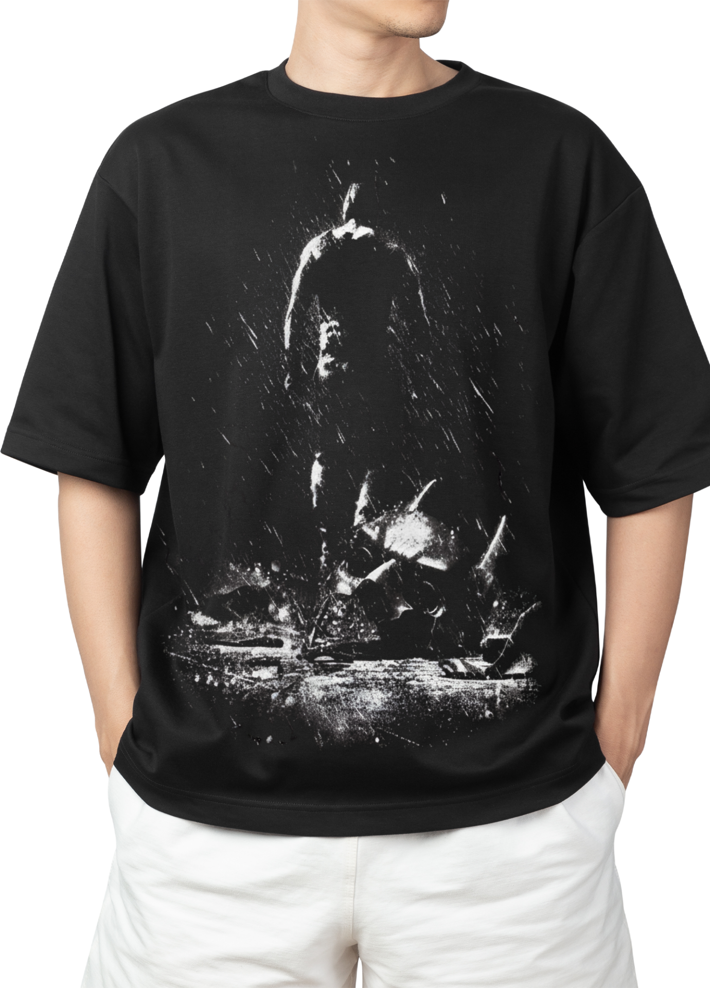 CAMISETA ANCHA DE PERSONAJES DE BATMAN