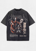 Playera Oversize  Acid Wash
