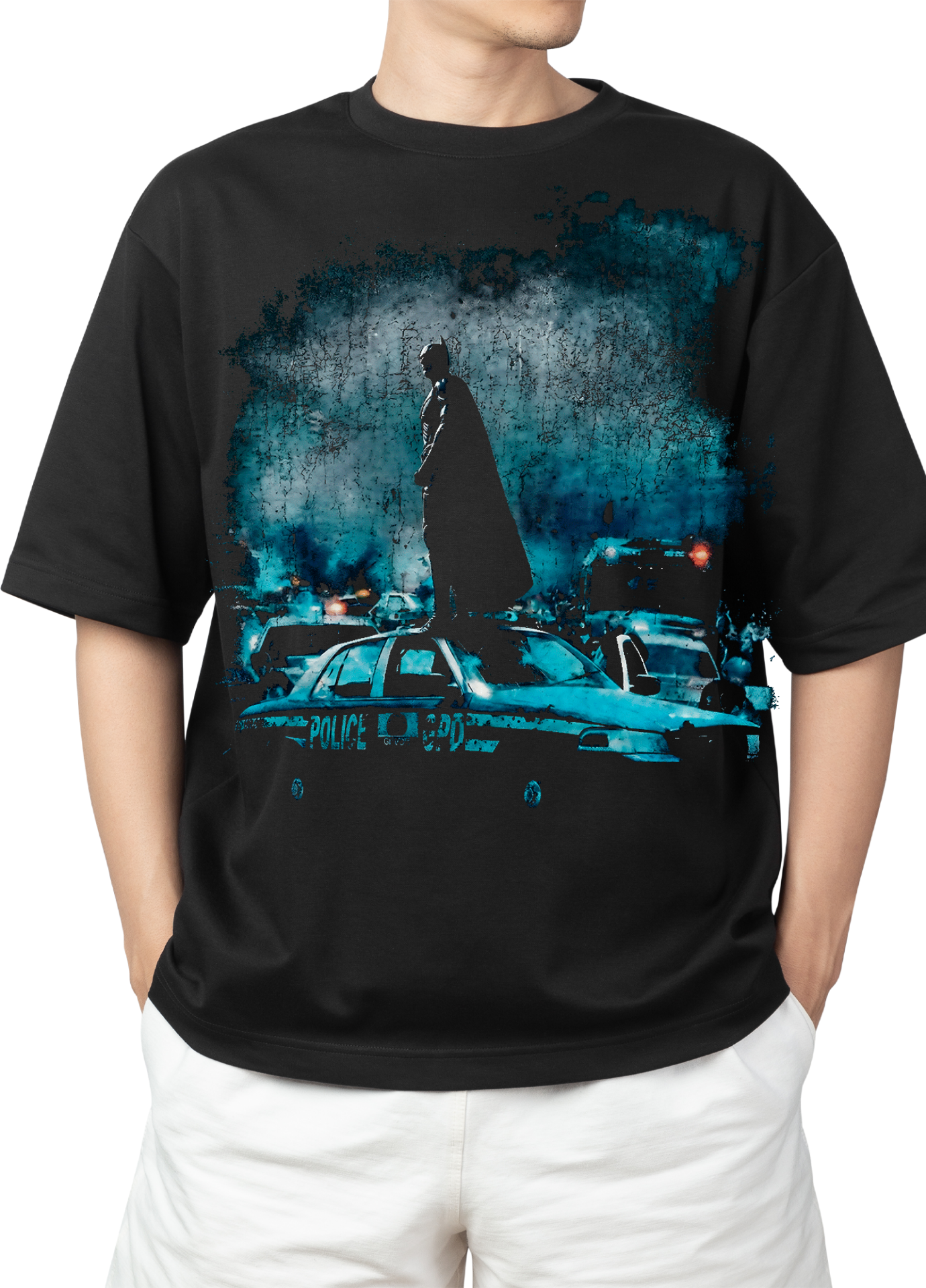 CAMISETA ANCHA DE PERSONAJES DE BATMAN