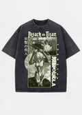 Camiseta oversize Acid Wash