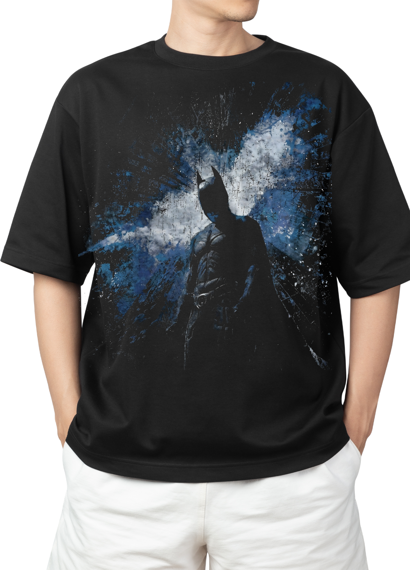 CAMISETA ANCHA DE PERSONAJES DE BATMAN