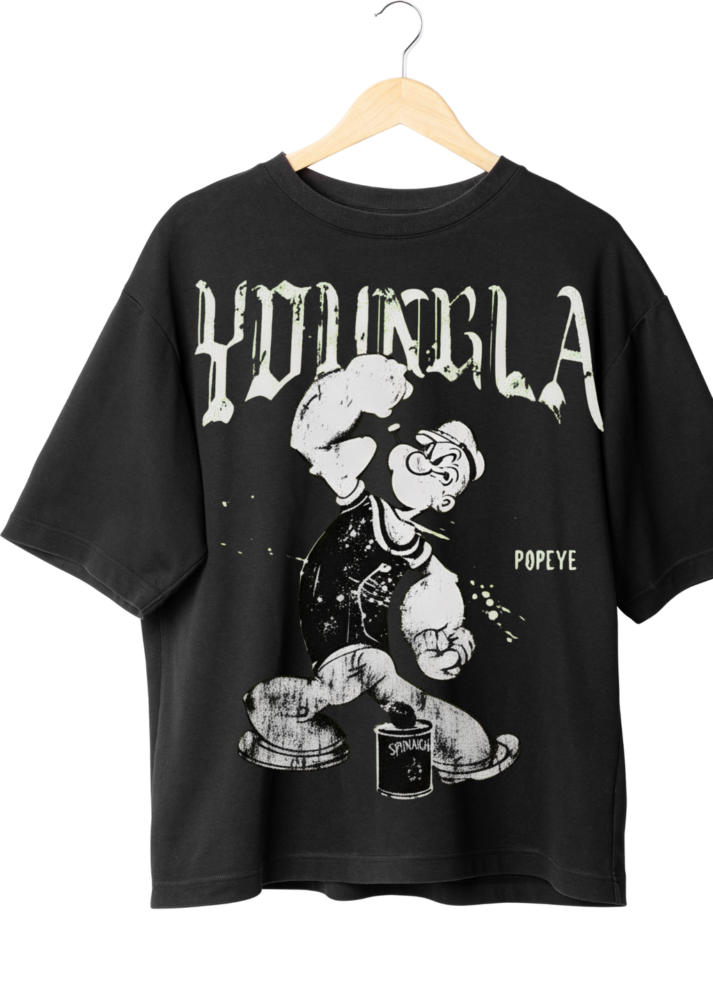 Playera Oversize De Popeye