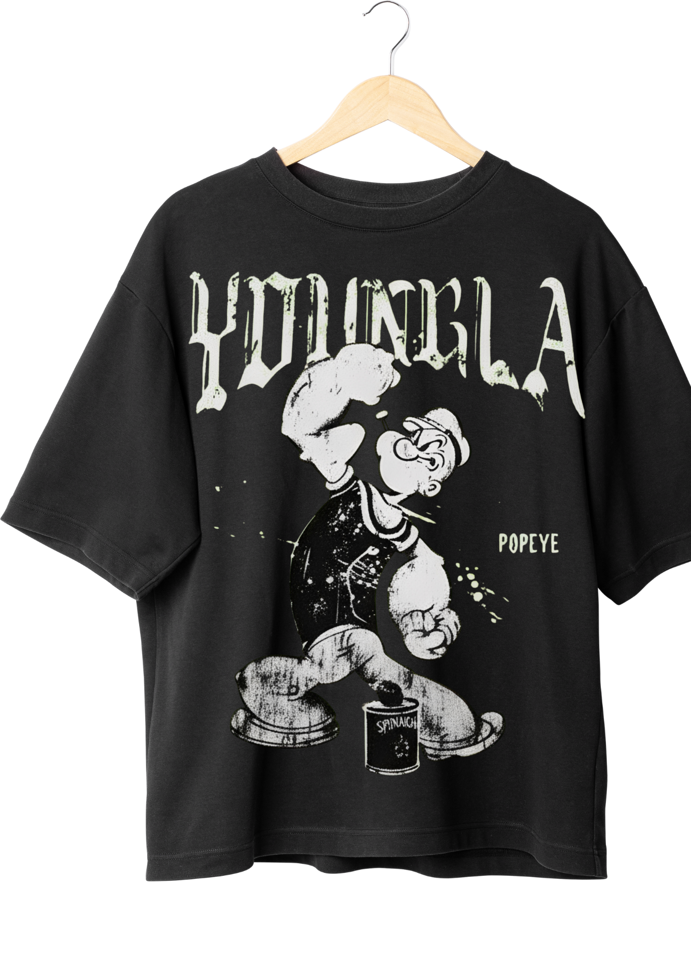 Playera Oversize De Popeye