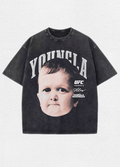 Playera Oversize Acid Wash