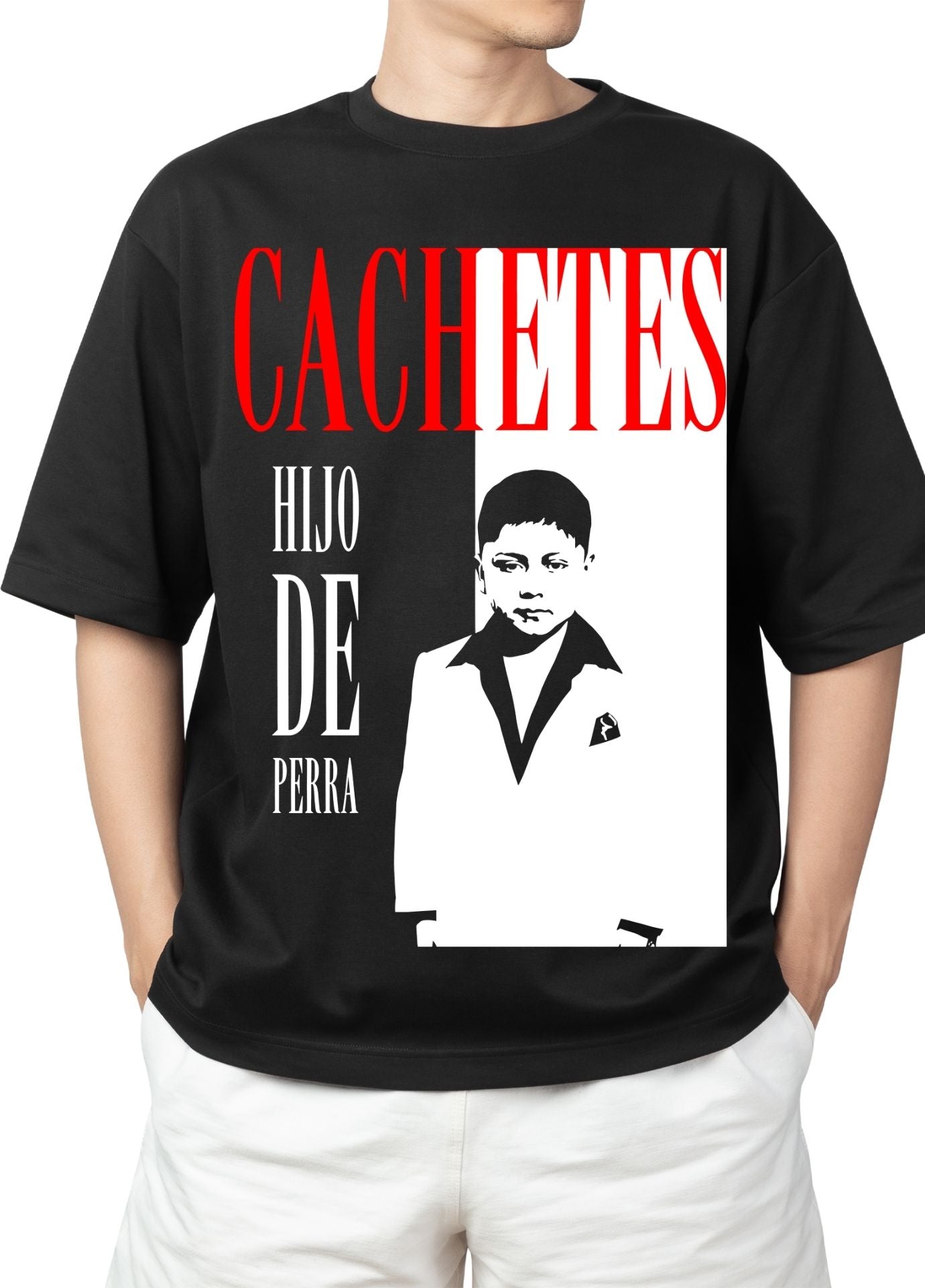 Playera Oversize Cachetes