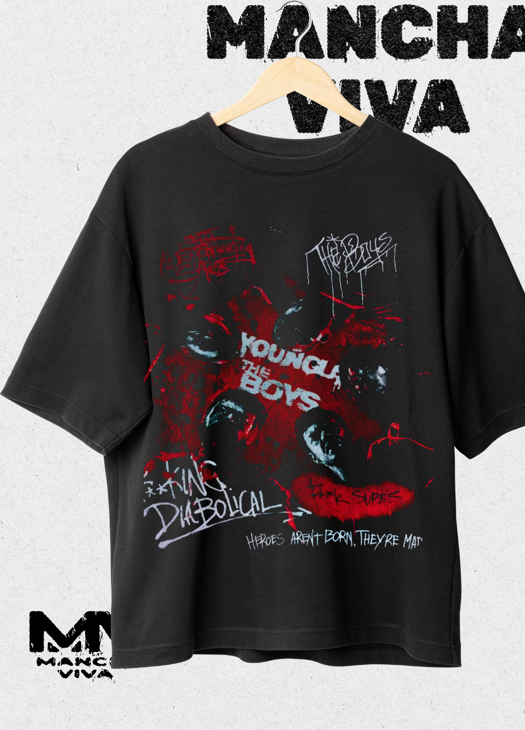 PLAYERA OVERSIZE