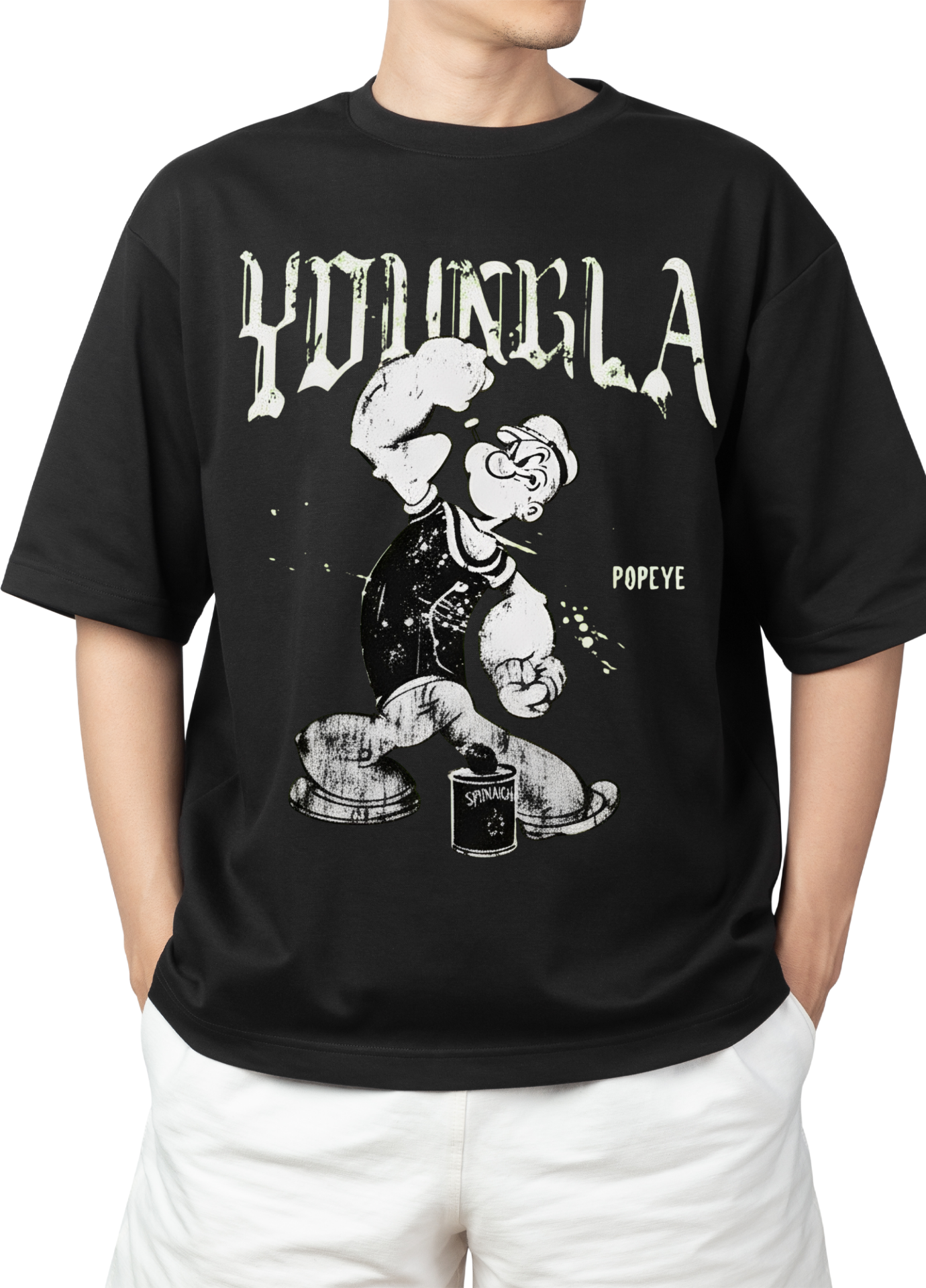 Playera Oversize De Popeye