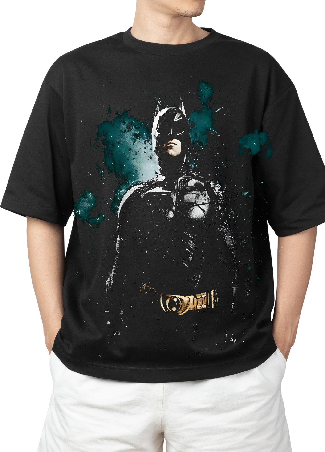 CAMISETA ANCHA DE PERSONAJES DE BATMAN