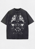 Playera Oversize Acid Wash Personajes De Batman