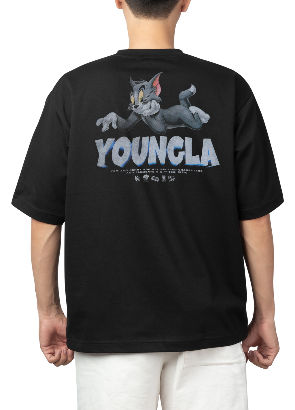 Playera Oversize De Tom Y Jerry