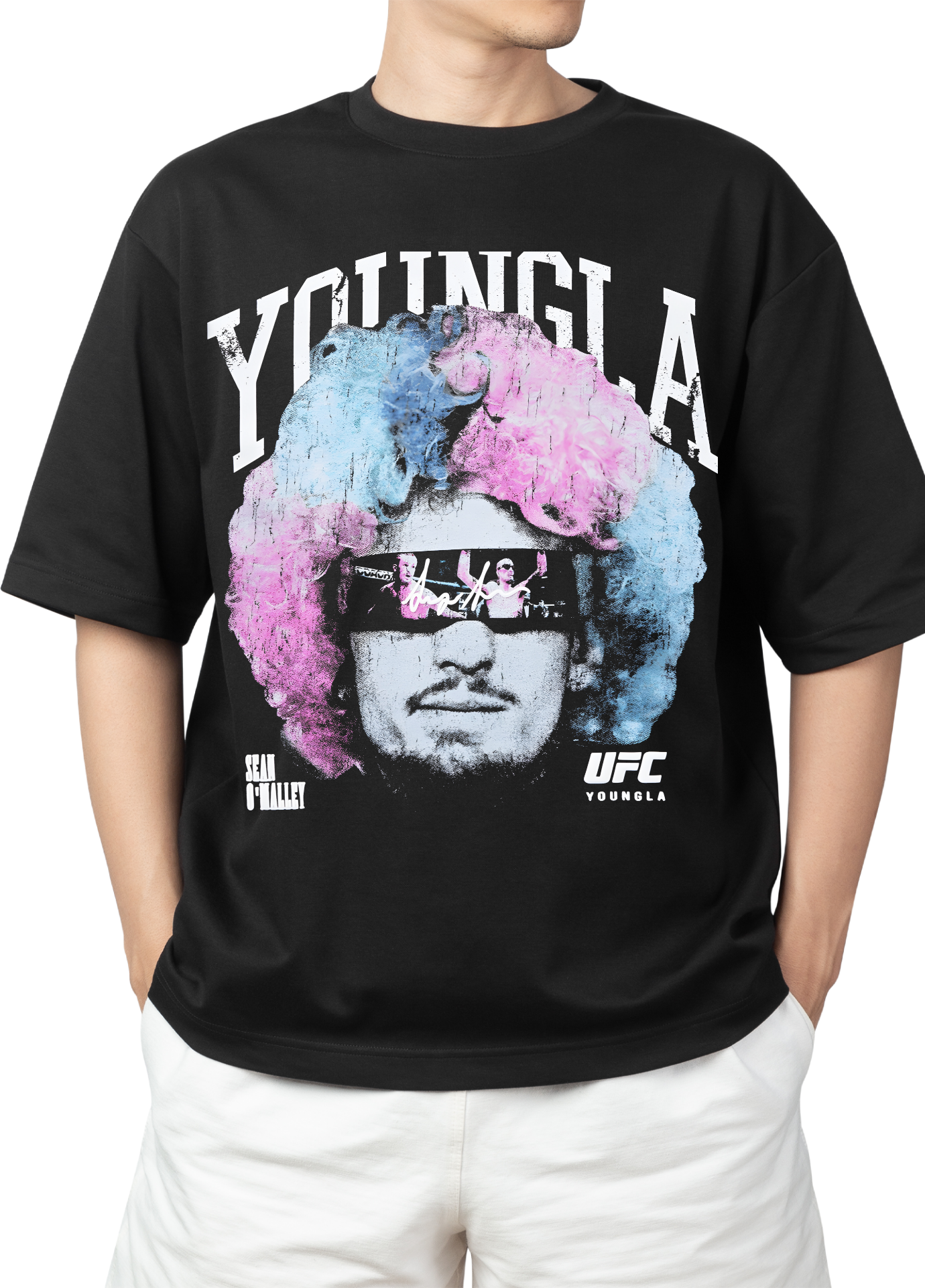 Playera Oversize Negro