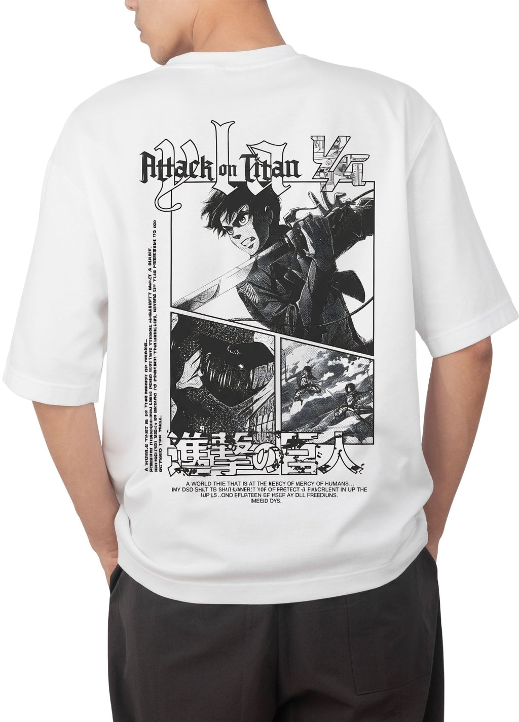 Playera Oversize