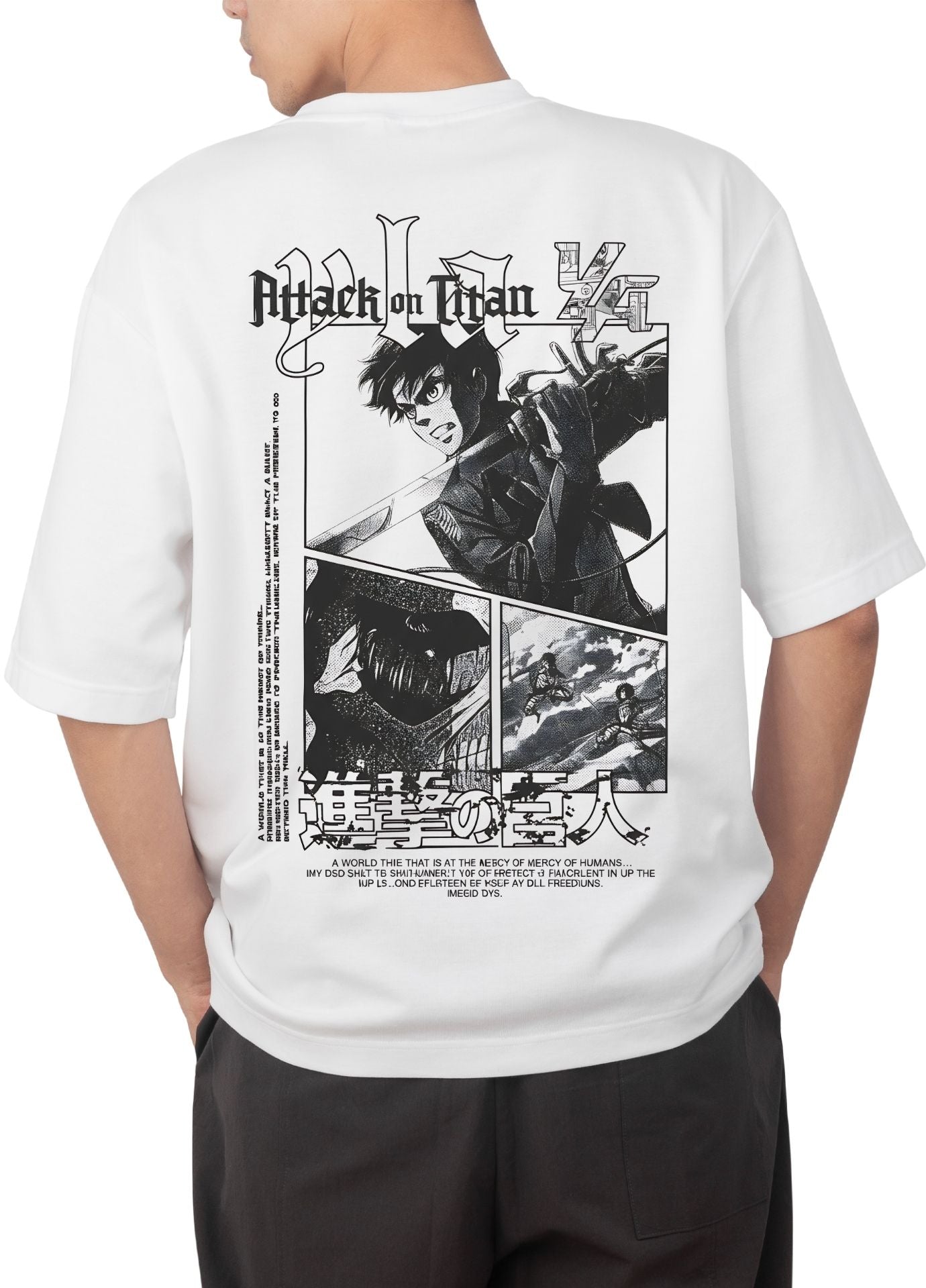 Playera Oversize