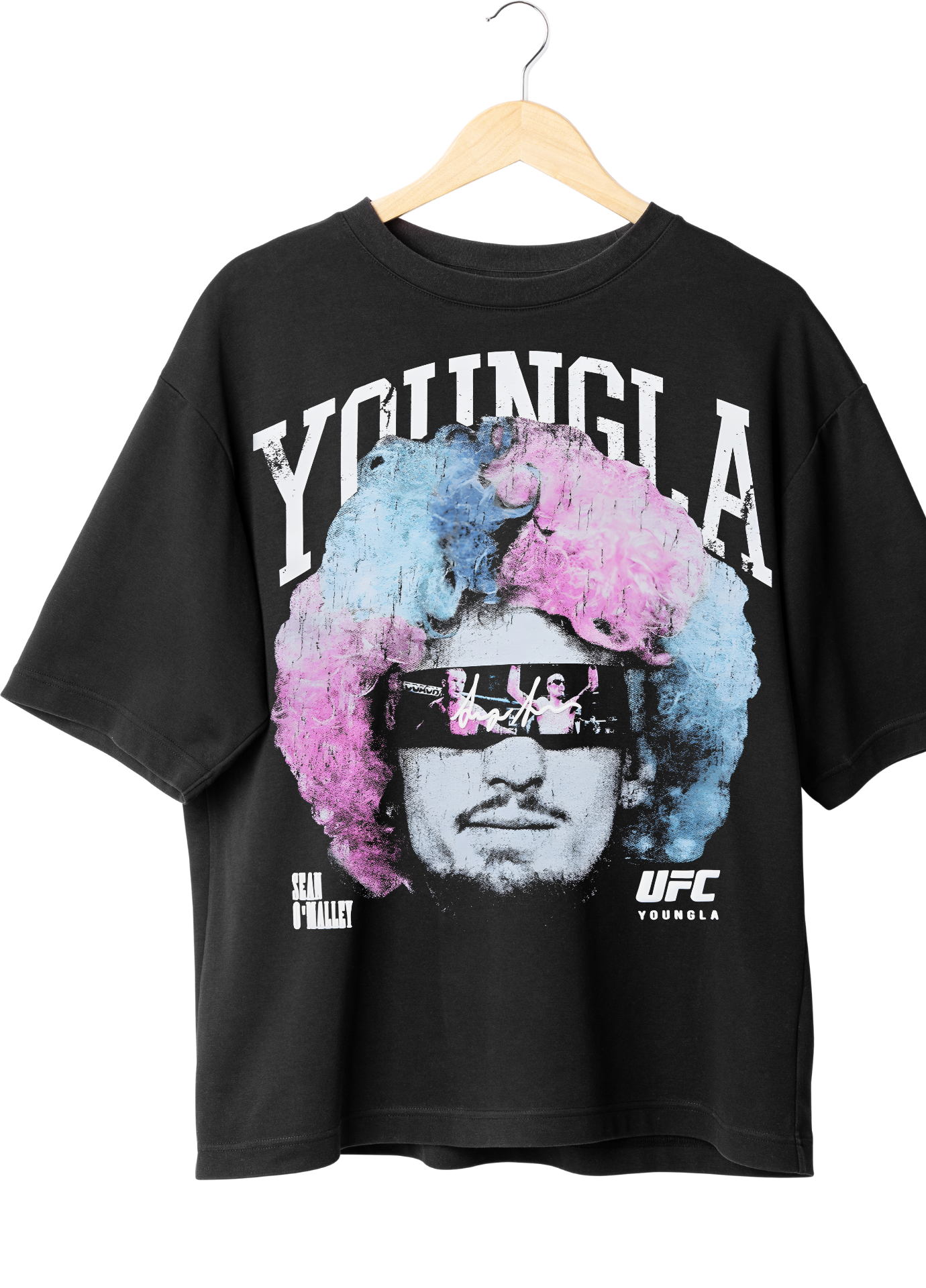 Playera Oversize Negro