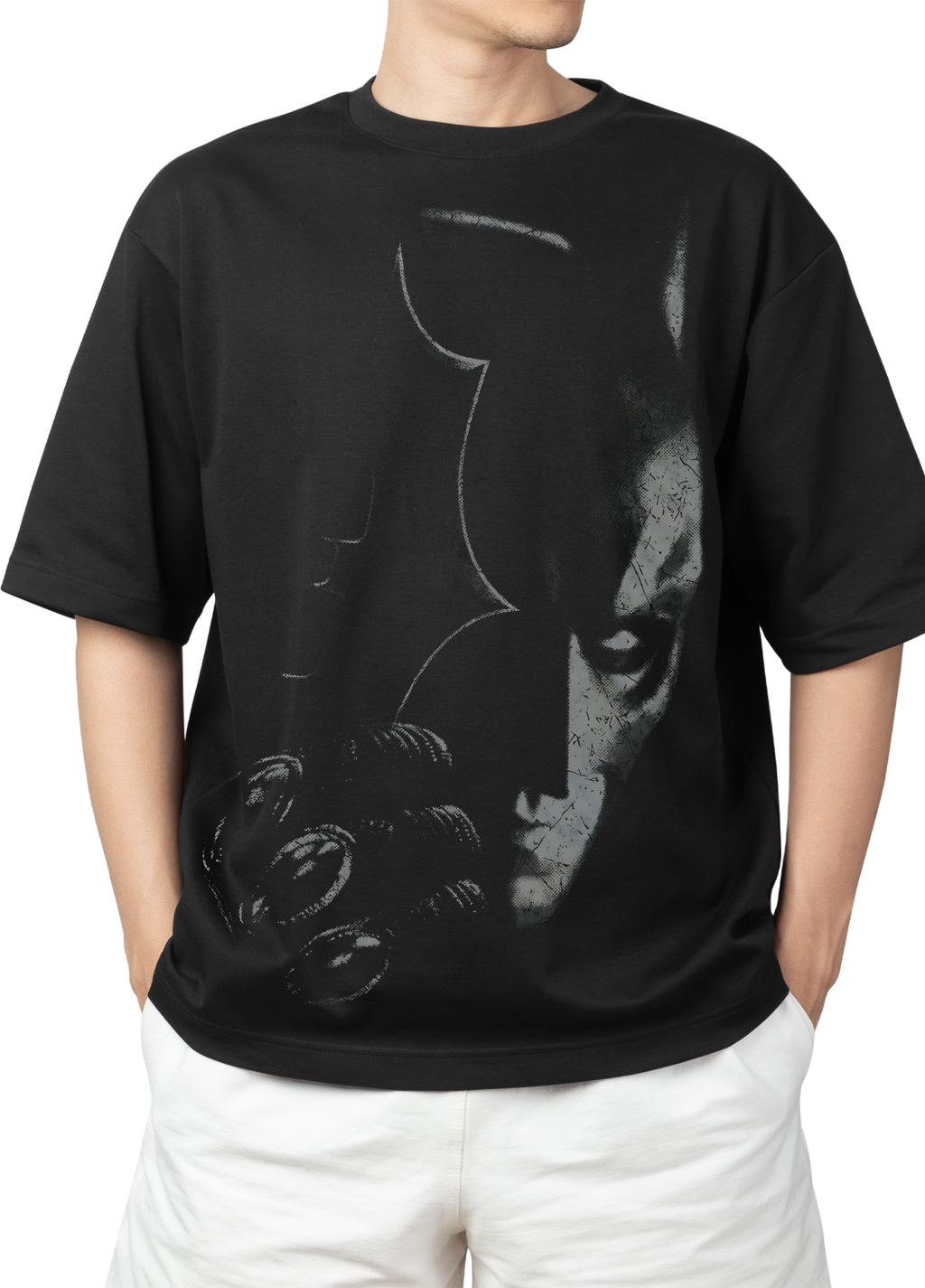 PLAYERA OVERSIZE DE PERSONAJES DE BATMAN