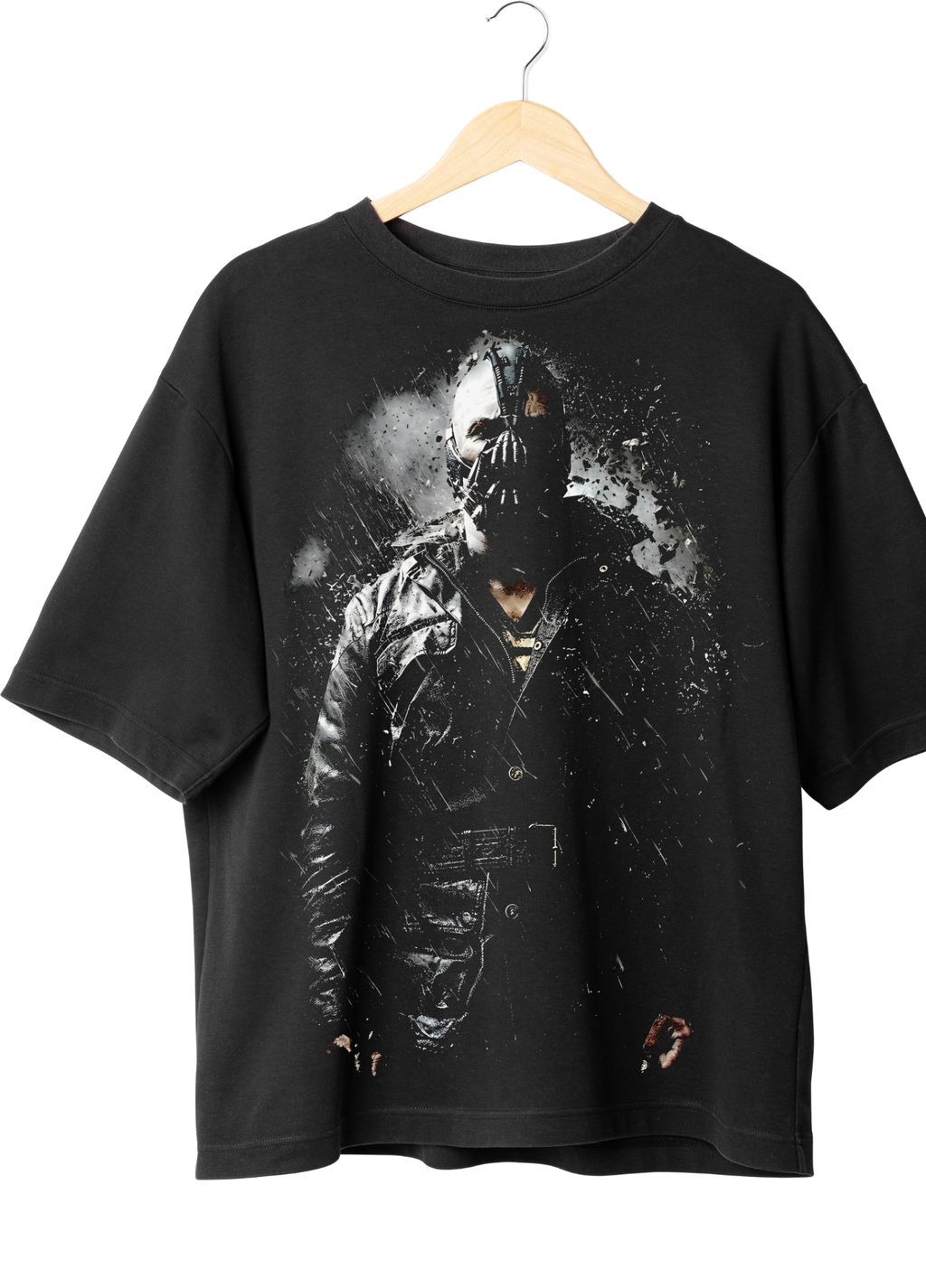 PLAYERA OVERSIZE DE PERSONAJES DE BATMAN