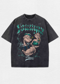 Popeye Acid Wash Oversize T-Shirt