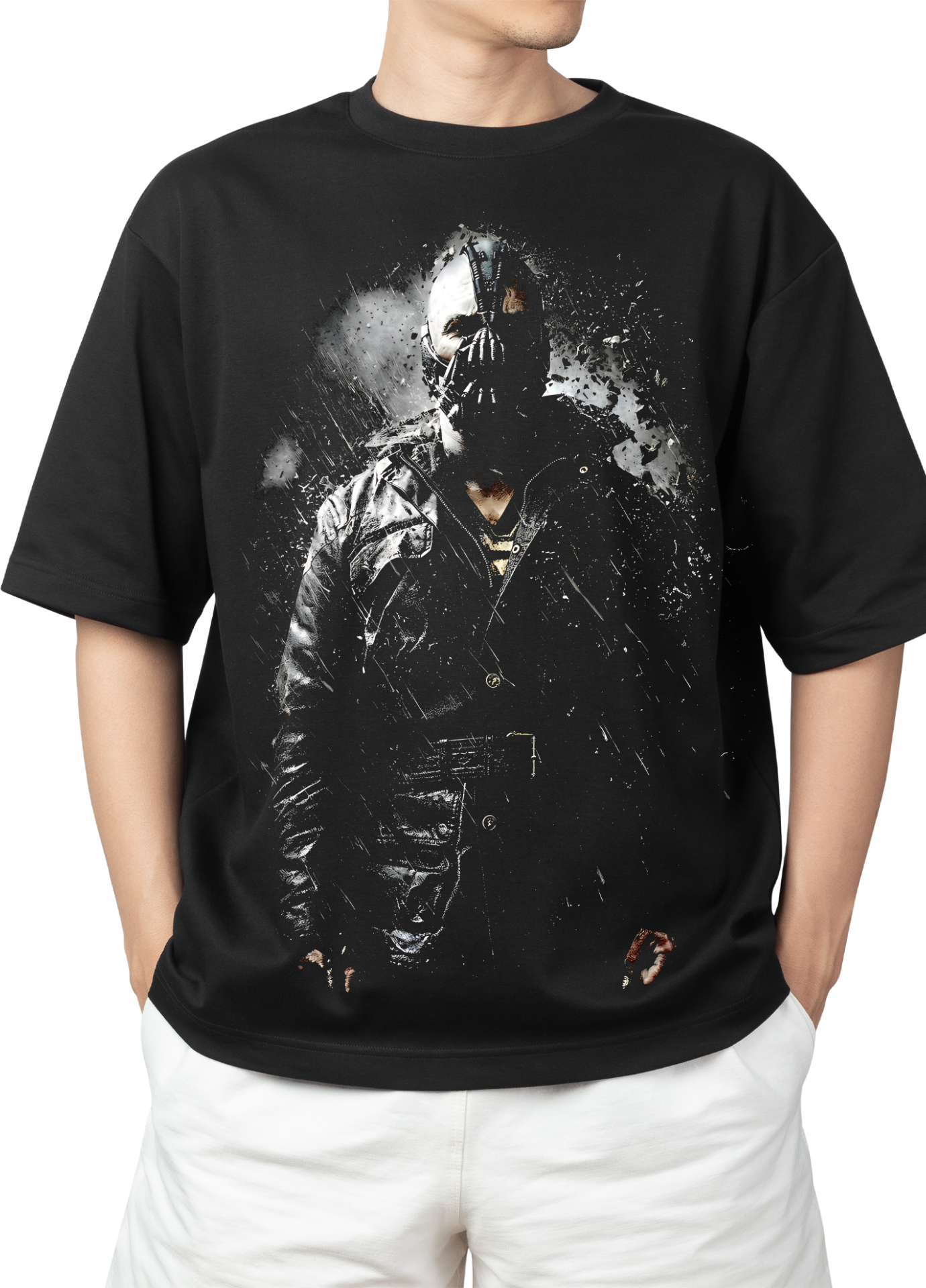 CAMISETA ANCHA DE PERSONAJES DE BATMAN