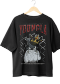 Playera Oversize de Tom Y Jerry