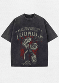 Playera Oversize Acid Wash De Popeye