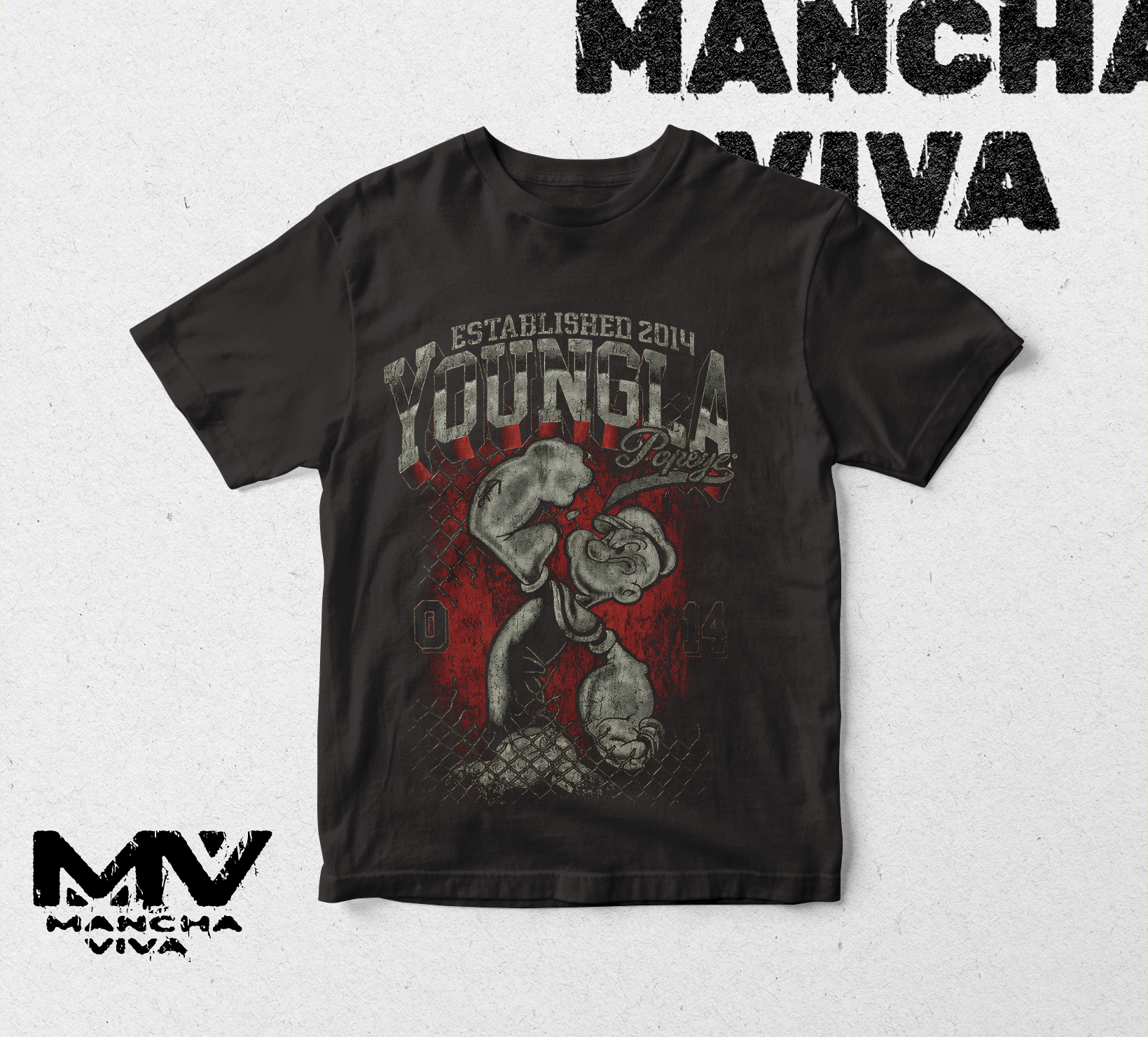 PLAYERA DE YOUNGLA  MANGA CORTA