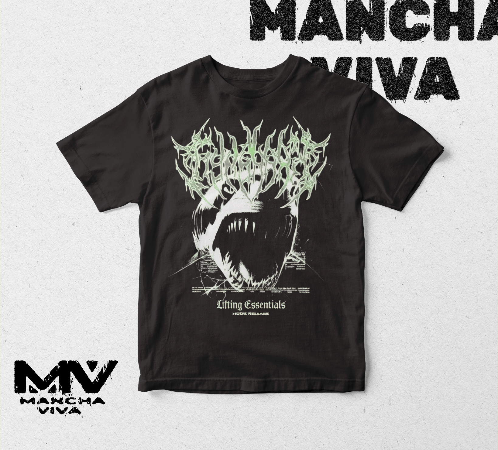 PLAYERA DE GYMSHARK MANGA CORTA
