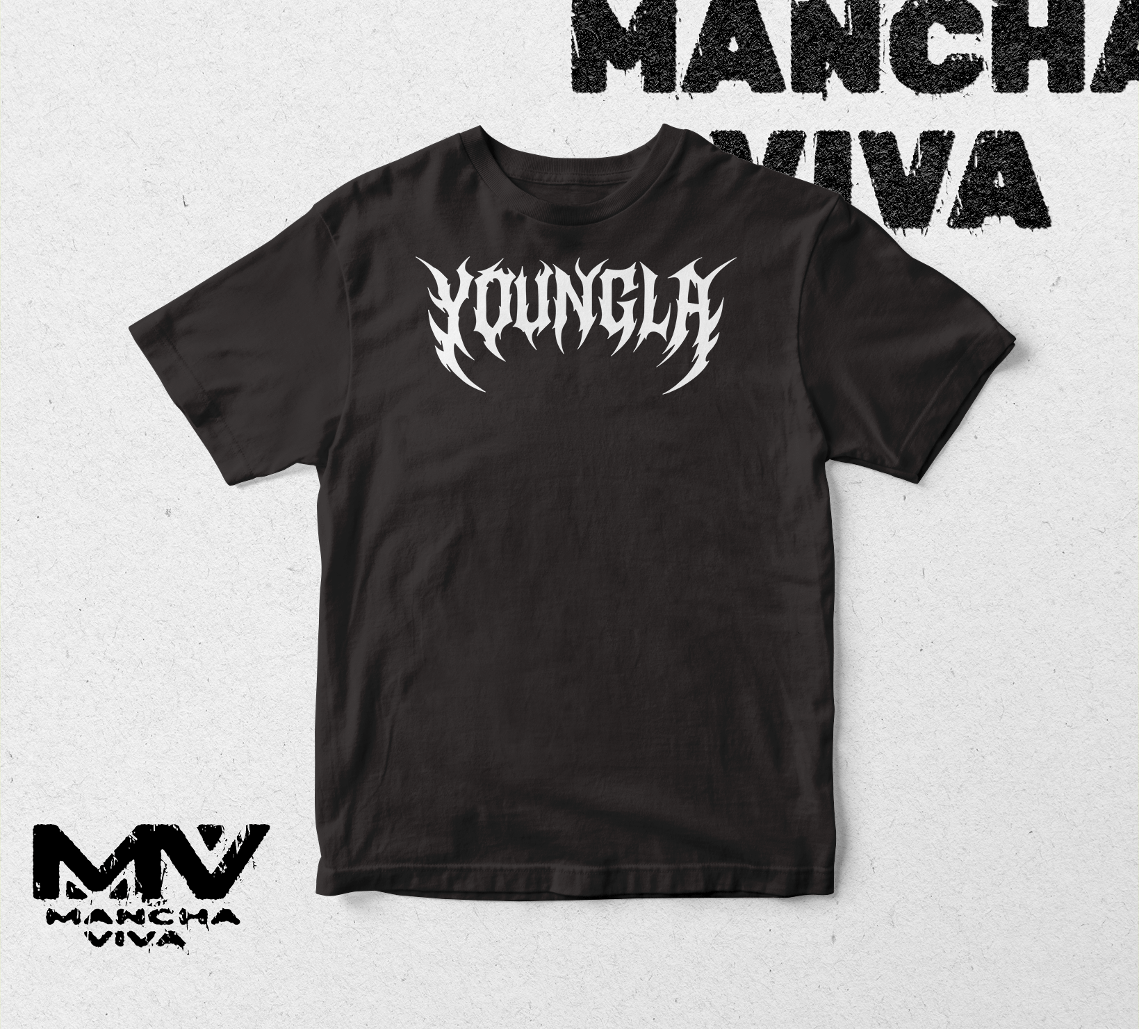 PLAYERA DE YOUNGLA  MANGA CORTA
