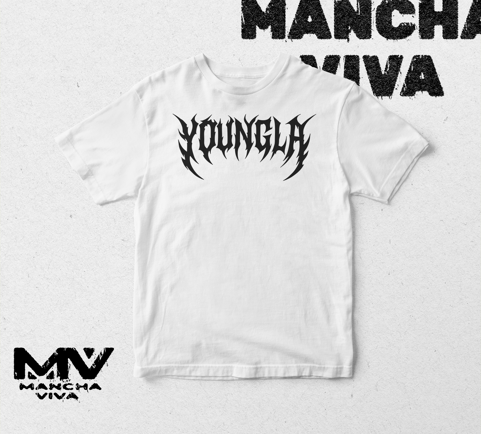 PLAYERA DE YOUNGLA  MANGA CORTA